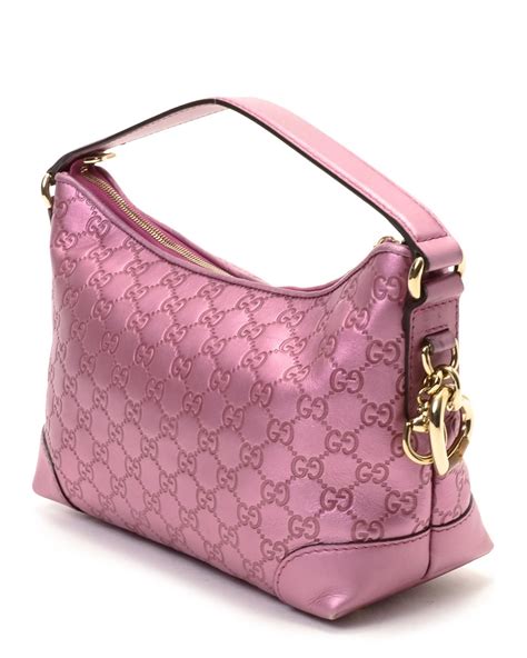 pink purse gucci